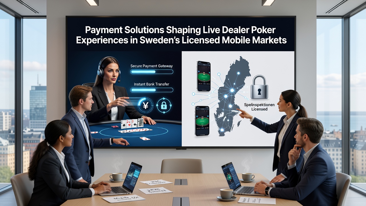 Close-up of secure mobile transaction screen during a live poker game on a Swedish licensed platform